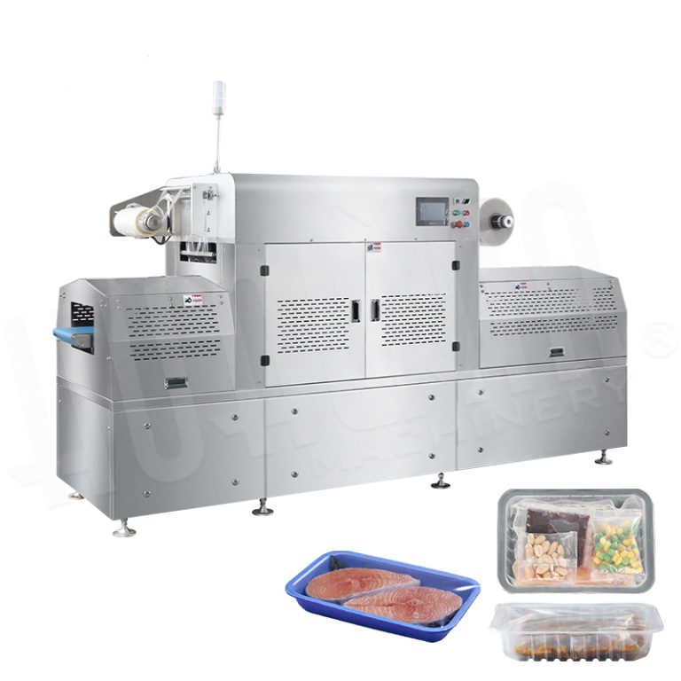 Linear Type Automatic Food Tray Vacuum Packaging Machine-3