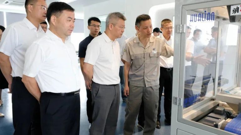 Wenzhou Vice Mayor Visited Hualian Machinery Group-2