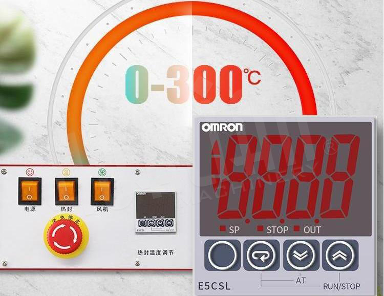 Omron Temperature Controller for Industrial Bag Sealing Machine