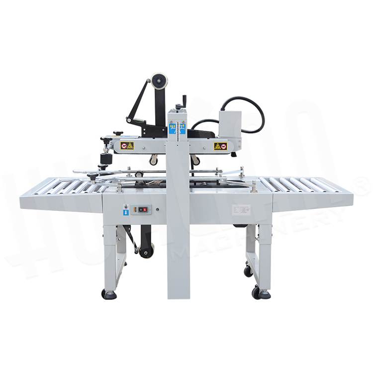 Semi-automatic Top Bottom Tape Carton Sealing Machine-1