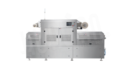 Linear Type Automatic Food Tray Vacuum Packaging Machine