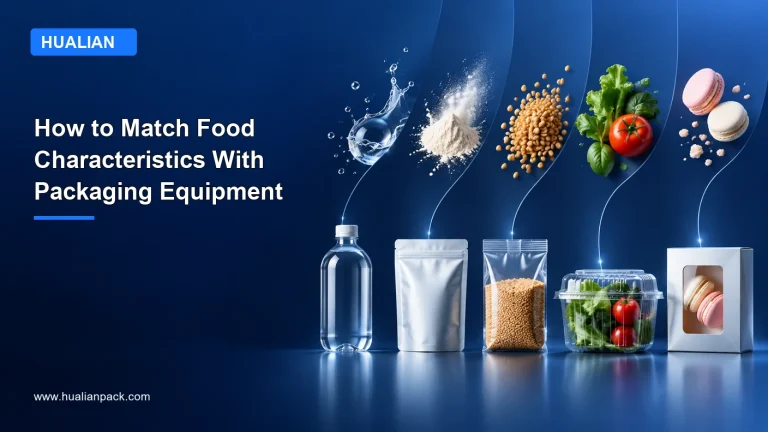 HUALIAN blog cover: How to Match Food Characteristics With Packaging Equipment