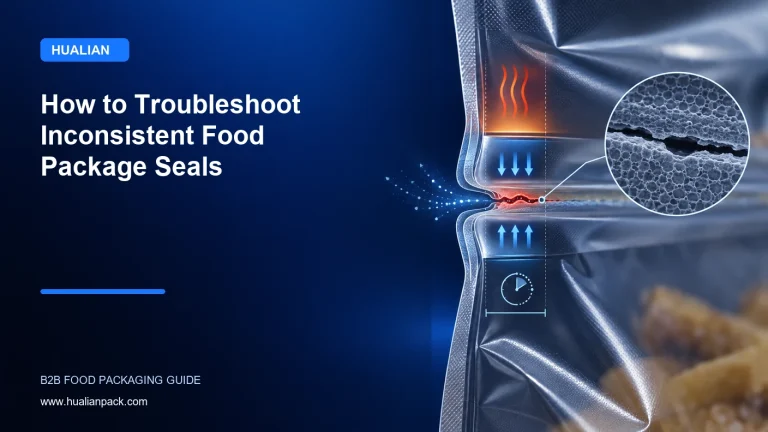 Troubleshooting inconsistent food package seals